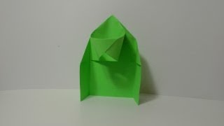 origami basketball hoop instructions [upl. by Elleirad]