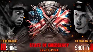 K SHINE VS SHOTTY HORROH TRAILER  STATE OF EMERGENCY  CAMMYGBR [upl. by Marucci]