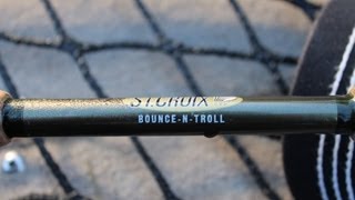 St Croix Rod Eyecon BounceNTroll Product Review [upl. by Norrag92]