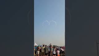 Abbotsford International Airshow 2024 heart shape shortvideo snowbirds airshow [upl. by Ashok]