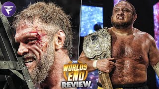 AEW Worlds End 2023  Review y Resumen [upl. by Kamila]