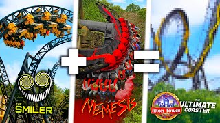 COMBINING EVERY Alton Towers Rollercoaster [upl. by Zetroc770]