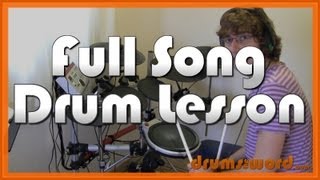 ★ Pretty Visitors Arctic Monkeys ★ Drum Lesson PREVIEW  How To Play Song Matt Helders [upl. by Choo4]