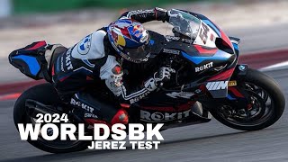 INCREDIBLE Toprak Razgatlioglu is The Fastest in Jerez Test WSBK after Half Day 1 jereztest [upl. by Polinski]