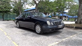 2000 MercedesBenz E 240 Elegance StartUp and Full Vehicle Tour [upl. by Ehgit]