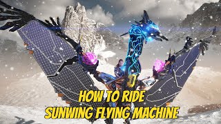 Horizon Forbidden West  How To Override and Mount The Sunwing Flying Bird Machine [upl. by Kcyred]