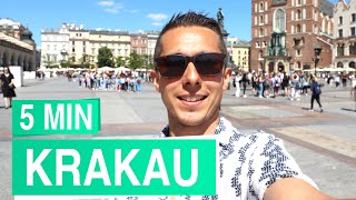 Krakau in 5 Minuten 😊 4 Tage in der schönsten Stadt Polens [upl. by Morven]