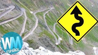 ¡Top 10 Carreteras más PELIGROSAS del Mundo [upl. by Assiren431]