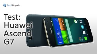 Huawei Ascend G7  Test deutsch [upl. by Sidras]