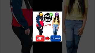 Weight lose  fat lose 15kg in 12 weeks [upl. by Anirtal]