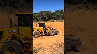 Ground leveling jcbbackhoeloader jcbwheelloader [upl. by Rabin]