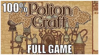 Potion Craft Alchemist Simulator 100 Full Game Walkthrough Part 1  All AchievementsNo Commentary [upl. by Annairba]