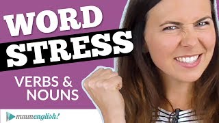 Word Stress in English  How to Pronounce ✅ [upl. by Elin]