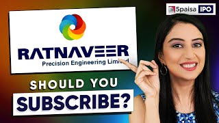 Ratnaveer Precision Engineering IPO  APPLY or NOT  Ratnaveer Precision IPO Review and IPO details [upl. by Marlin]