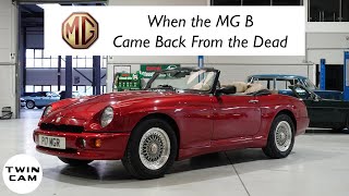 The MG R V8 was a Factory Restomod MG B [upl. by Rehpotsyrk]