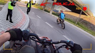 Quad 125 amp Cross 125 vs Police  Ucieczka przed policją  🚔 [upl. by Toth963]