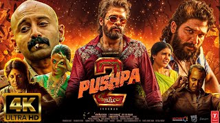 Pushpa 2  The Rule 🔥 FULL MOVIE HINDI 4K HD FACTS  Allu Arjun  Rashmika Mandanna  Fahadh Faasil [upl. by Llennahc]