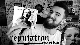 TAYLOR SWIFT  REPUTATION  ALBUM REACTION  REACCIÓN  UNBOXING  MRGEORGE [upl. by Xenia]