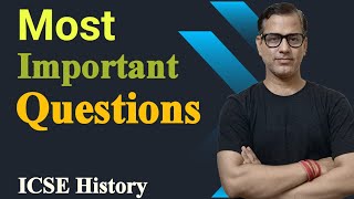 Most Important Questions History ICSE Class 10  Most Repeated Questions  Topics Class 10 History [upl. by Fennie]