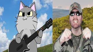 Stupid Cats Have A Guitar Hero Battle  AM64  Reaction BBT [upl. by Atikin152]