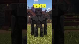 Deixei super realista esse golem no minecraft  minecraft satisfying [upl. by Ottavia]