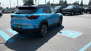 2025 Chevrolet Trailblazer RS in Marina Blue  Taylor amp Sons Chevrolet [upl. by Salguod96]