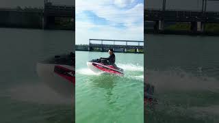 RUSH WAVE BOAT，The boat is so funrushwave Surfing kartboat rushwaveboat [upl. by Rettig]