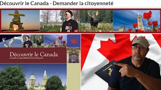 DECOUVRIR LE CANADA  DEMANDER LA CITOYENNETE CANADIENNE 2022 [upl. by Zink]