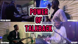 TALKBACK HELPS ALOT ON STAGE [upl. by Huntlee]