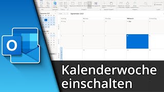 Outlook Kalenderwoche anzeigen  Outlook Kalenderwochen ✅ Tutorial [upl. by Akerley]