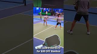 🤪Perfect Tweener and Failed Drive pickleballhighlights pickleball sports sporthighlights [upl. by Ynohtnad]