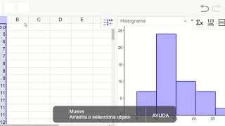 DIAGRAMA TALLOS Y HOJAS GEOGEBRA [upl. by Merci33]