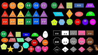 Shapes Collection Volume 2  What Shape Is it  The Kids Picture Show Fun amp Educational Video [upl. by Miof Mela]