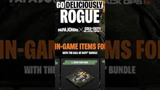 How To Get All New Papa Johns x Black Ops 6 Rewards [upl. by Akinor197]