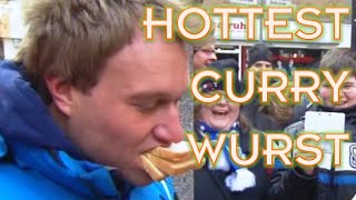 Worlds Hottest Currywurst Challenge  71 Million Scoville Units [upl. by Ilojna]