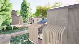 MARNE ET NATURE  Cottage Symbiotique by FBG ARCHITECTURE [upl. by Sosthina]