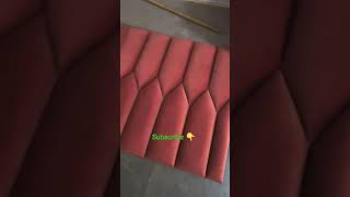 Bed cushion design how to make bed cushion design viral youtubeshorts viral shortvideo [upl. by Akimet]