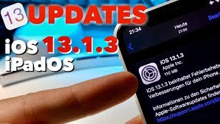 UPDATES iOS 1313 amp iPadOS 1313 stopfen einige Lücken in iOS 13 für iPhone amp iPad [upl. by Nomla]