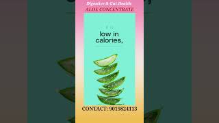 Digestive amp Gut health Nutrition  Aloe concentrate  intestinal health Shorts [upl. by Iilek]