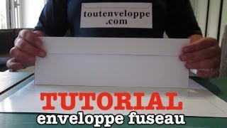 Comment faire une enveloppe papier grand format [upl. by Roxie]