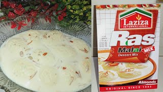 Rasmalai Recipe Laziza Ras Malai RecipeRasmalai Making With Milk Powder [upl. by Lempres]