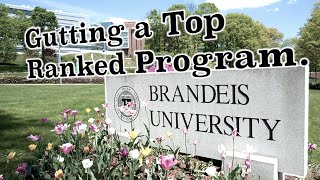 Brandeis is trying to kill their music PhDs and why you should care [upl. by Rao]