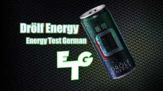 Drölf Energy Austria Energy Drink Test Review German [upl. by Alaik60]