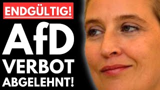 💥PAUKENSCHLAG AfD VERBOT IST GESCHICHTE WEIDEL FÜHRT IN UMFRAGEN💥 [upl. by Oremo]