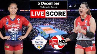 Gerflor vs Cignal HD  PVL AllFilipino Conference Live Scoreboard [upl. by Aimil]