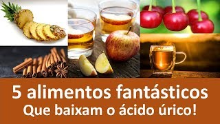 5 alimentos que baixam o ácido úrico e desinflamam o corpo  Dr Marco Menelau [upl. by Viafore]