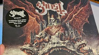 Ghost  Prequelle  Scandinavian Deluxe Edition On Clear Vinyl Unboxing [upl. by Fari]