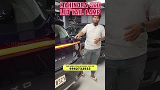 3XO LED Tail Lamp  Mahindra 3XO Accessories  Best Car Accessories Chennai  Car Lights shorts [upl. by Goodyear]