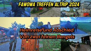 Heimreise vom Fahrrad Wohnwagen treffen in Altrip 2024 [upl. by Orren]