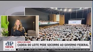 Cadeia do leite pede socorro ao governo [upl. by Irina226]